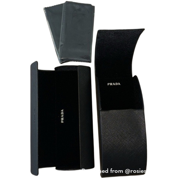 Prada | 2 Eyeglass Cases Bundle with Cleaning Cloths - Picture 3 of 4